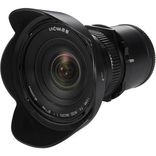 Venus Optics Laowa 15mm f/4 Macro Lens for Sony E VE1540SFE, Venus, Optics, Laowa, 15mm, f/4, Macro, Lens, Sony, E, VE1540SFE,