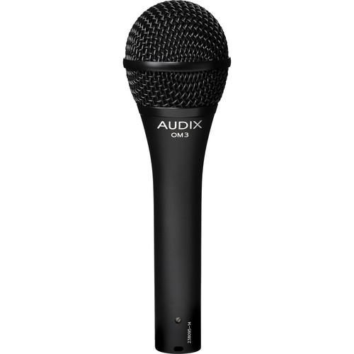 Audix  OM3 - Dynamic Handheld Microphone OM3, Audix, OM3, Dynamic, Handheld, Microphone, OM3, Video