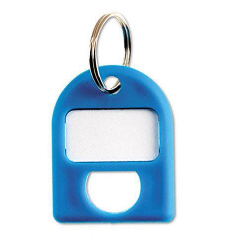 Carl Replacement Security Cabinet Key Tags, (Blue) 8/PK CUI80068