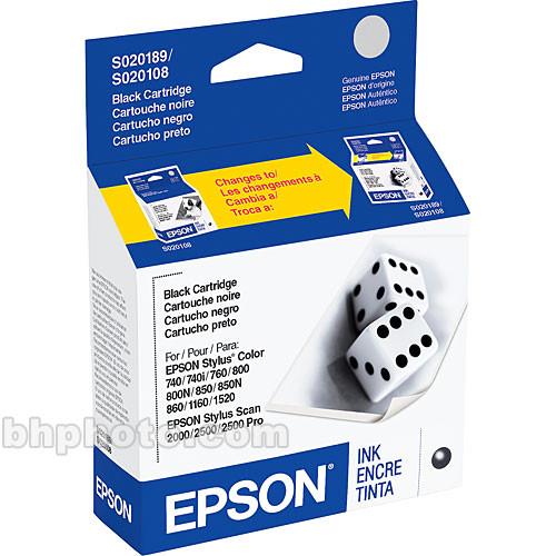 Epson  Black Ink Cartridge S189108