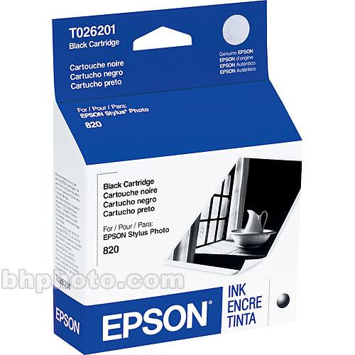 Epson  Black Ink Cartridge T026201