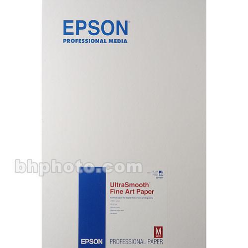 Epson Ultra-Smooth Fine Art Paper - 13x19