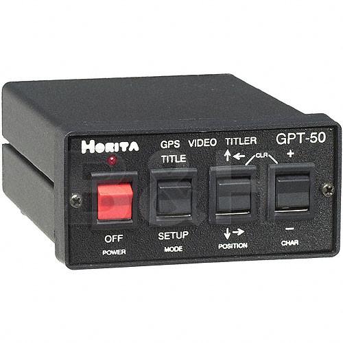 Horita GPT-50 GPS Video Titler, Composite, 9-Pin GPT50