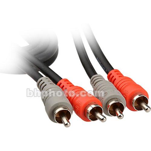 Hosa Technology 2 RCA Male to 2 RCA Male Dual Cable CRA-201