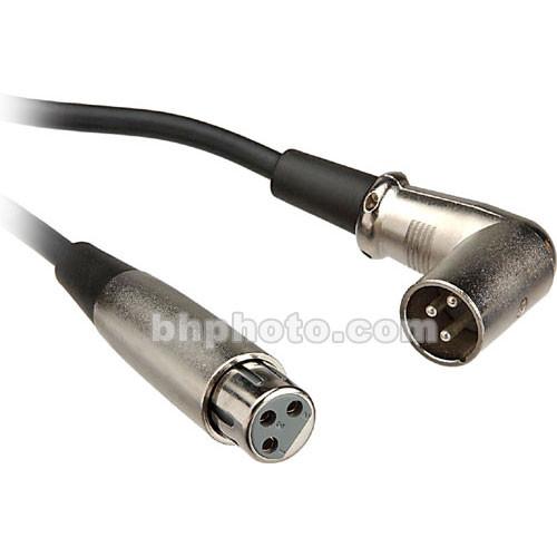 Hosa Technology 3-Pin XLR Female to XLR Angled Male XRR-103