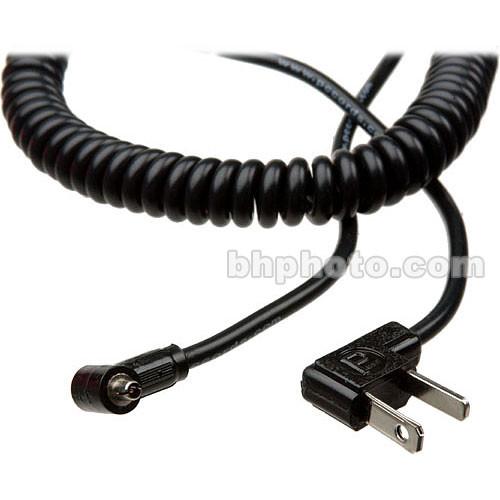 Lumedyne Coiled PC to Household Sync Cord (2-5') ASC1, Lumedyne, Coiled, PC, to, Household, Sync, Cord, 2-5', ASC1,