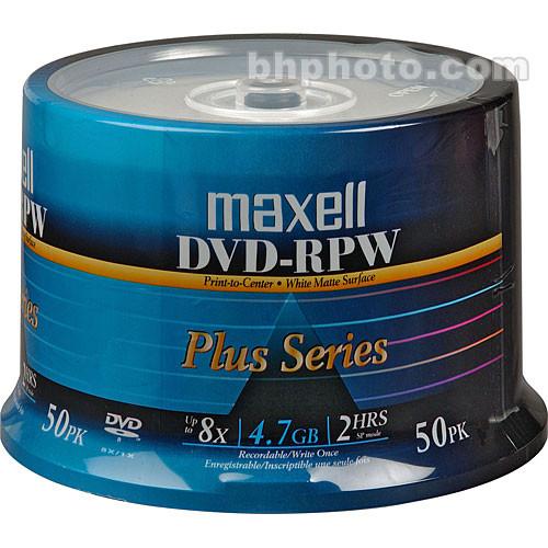 Maxell DVD-R Inkjet Printable White Recordable Disc 635061