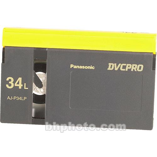 Panasonic AJ-P34L DVCPRO Cassette (Large) AJ-P34L, Panasonic, AJ-P34L, DVCPRO, Cassette, Large, AJ-P34L,
