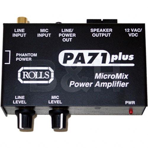 Rolls  PA71 Plus Mixer Amplifier PA71 PLUS, Rolls, PA71, Plus, Mixer, Amplifier, PA71, PLUS, Video