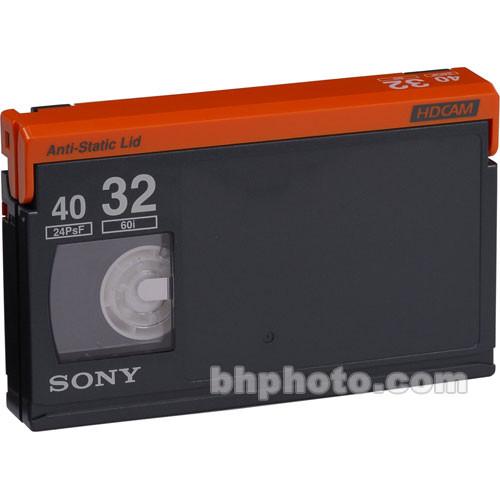 Sony BCT-32HD/2 HDCAM Videocassette, Small BCT32HD/2, Sony, BCT-32HD/2, HDCAM, Videocassette, Small, BCT32HD/2,