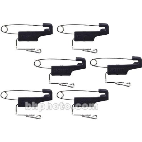 Sony SADS88B Safety-Pin Type Microphone Clip (6-Pack) SAD-S88B