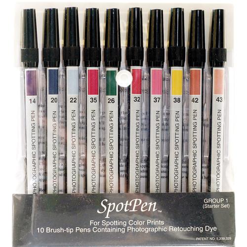 SpotPen Spotpen Group No.1 Retouching Pen Set for Color SOSP1C, SpotPen, Spotpen, Group, No.1, Retouching, Pen, Set, Color, SOSP1C
