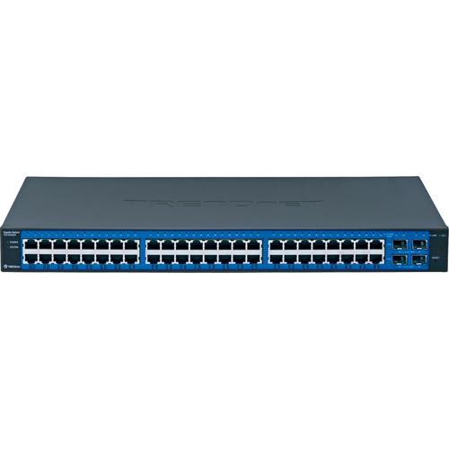 TRENDnet 48-Port Gigabit Web Smart Switch with 4 TEG-448WS, TRENDnet, 48-Port, Gigabit, Web, Smart, Switch, with, 4, TEG-448WS,