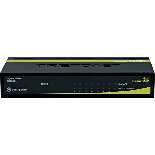 TRENDnet  8-Port Gigabit GREENnet Switch TEG-S80G