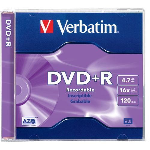Verbatim  DVD R 4.7GB 16x Disc 94916, Verbatim, DVD, R, 4.7GB, 16x, Disc, 94916, Video