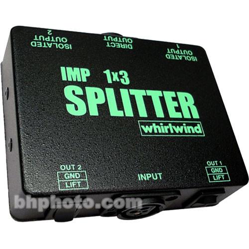 Whirlwind  SP1X3 - 1x3 Mic Splitter SP1X3, Whirlwind, SP1X3, 1x3, Mic, Splitter, SP1X3, Video