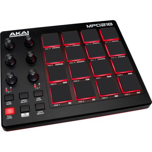 Akai Professional MPD218 USB MIDI Pad Controller MPD218