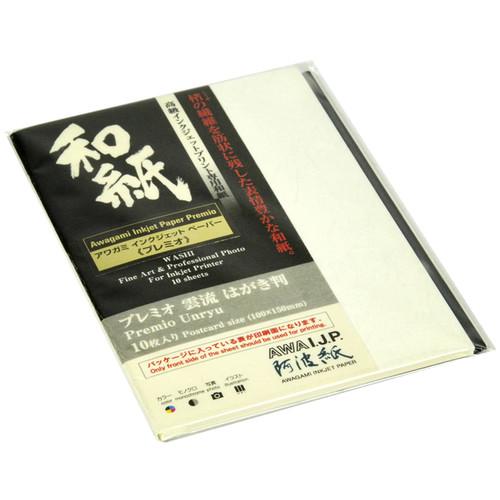 Awagami Factory Premio Unryu Fine-Art Inkjet Paper 848603600, Awagami, Factory, Premio, Unryu, Fine-Art, Inkjet, Paper, 848603600,