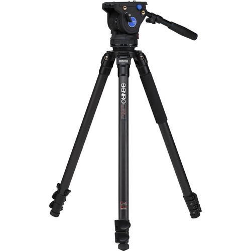 Benro BV6 Carbon Fiber Video Tripod Kit C373FBV6H