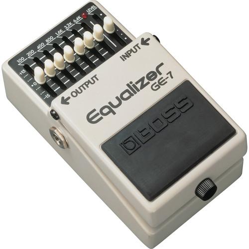 BOSS  GE-7 7-Band Graphic Equalizer Pedal GE-7, BOSS, GE-7, 7-Band, Graphic, Equalizer, Pedal, GE-7, Video