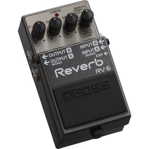 BOSS  RV-6 Reverb Pedal RV-6