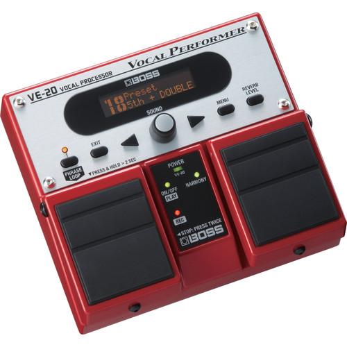 User Manual Boss Ve 20 Vocal Performer Effects Processor Ve 20 Pdf Manuals Com
