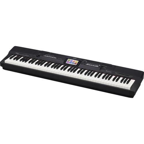 Casio PX-360 Privia 88-Key Portable Digital Piano (Black)
