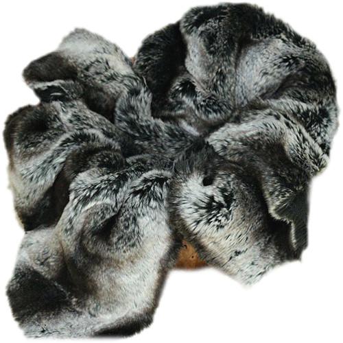 Custom Photo Props Super Size Black Chinchilla Faux Fur 1299