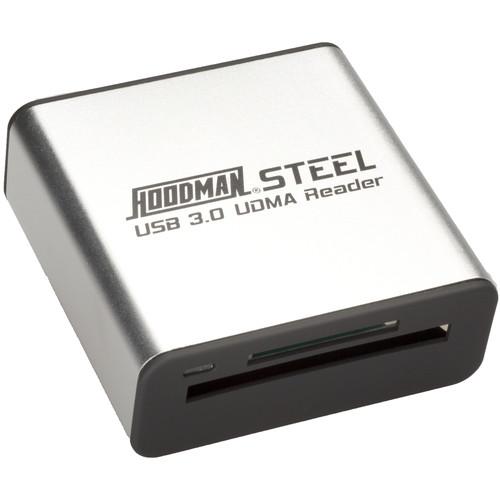 Hoodman  Steel USB 3.0 UDMA Card Reader STEELUSB3