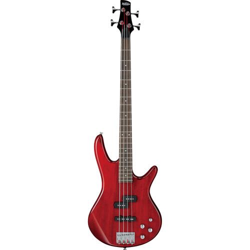 Ibanez GSR200 GIO 4-String Bass (Transparent Red) GSR200TR, Ibanez, GSR200, GIO, 4-String, Bass, Transparent, Red, GSR200TR,