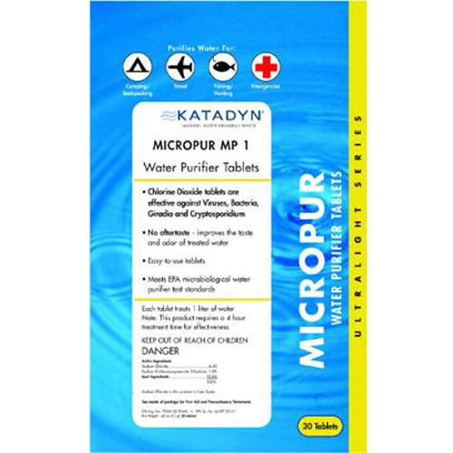 Katadyn Micropur Purification Tablets (30-Pack) 8013692