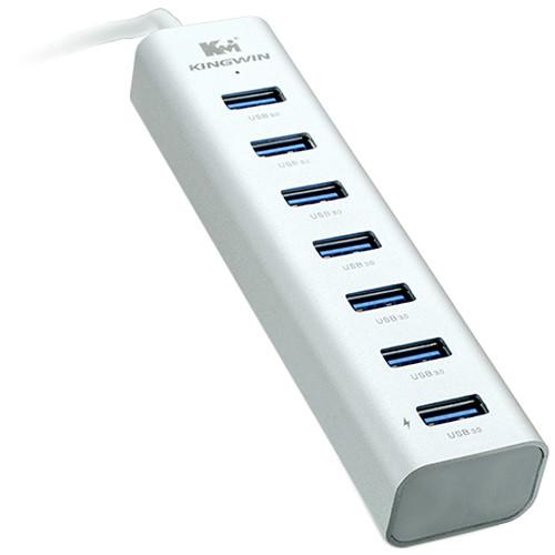 Kingwin  7-Port SuperSpeed USB 3.0 Hub KWZ-700