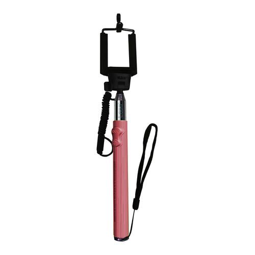 Looq DG Selfie Arm with Mobile LED Light Set Kit (Pink)