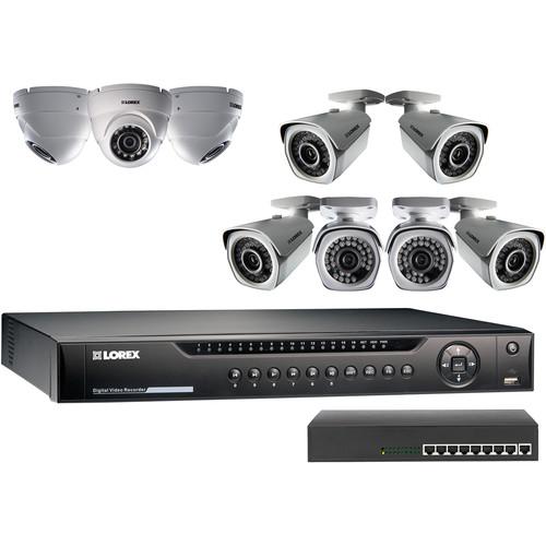 Lorex by FLIR LNR400 Series 16-Channel 1080p NVR Kit LNR4163TC9B