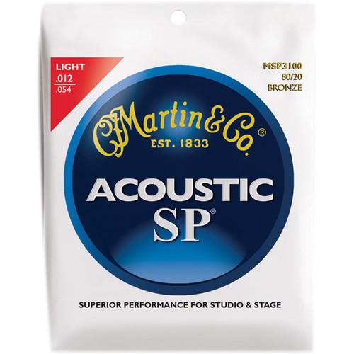 MARTIN Acoustic SP 80/20 Bronze Guitar Strings MSP3100