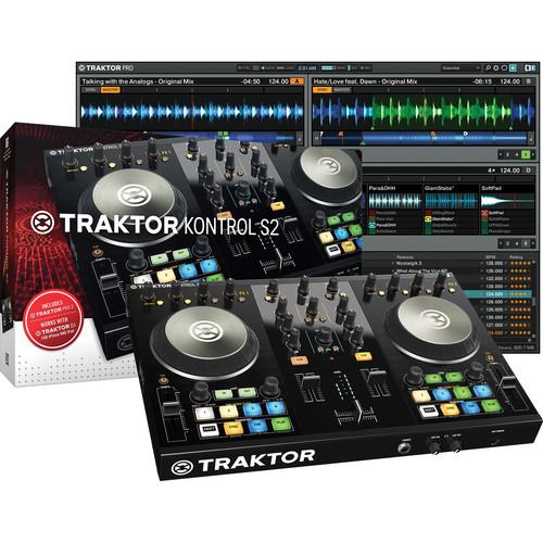 Native Instruments TRAKTOR KONTROL S2-MK2 Kit with DJ Headphones