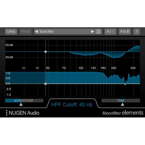 NuGen Audio Monofilter Elements - Bass Management 11-33155