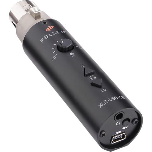 Polsen XLR-USB-48 - XLR to USB Audio Interface XLR-USB-48