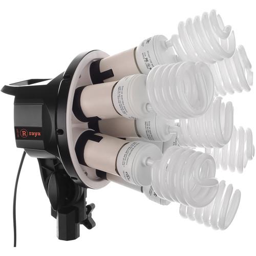 Raya Octa Fluorescent 7 Socket Fixture with Portable OCOF7-KIII