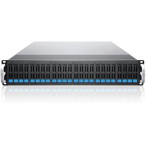 Sans Digital EliteSTOR 24-Bay 6G SAS/SATA to SAS KT-ES224X6 BS