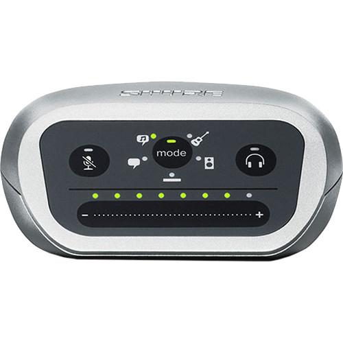 Shure MVi - Digital Audio Interface for Mac, PC, iPhone, MVI-LTG