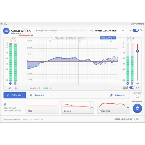 SONARWORKS  Reference 3 Headphone Plugin 12-41422