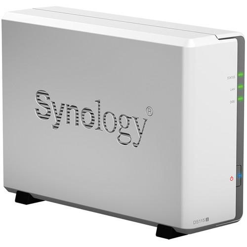 Synology DiskStation DS115j 5TB (1 x 5TB) Single Bay NAS Server, Synology, DiskStation, DS115j, 5TB, 1, x, 5TB, Single, Bay, NAS, Server