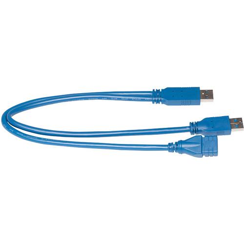 Video Devices USB 3.0 Type-A to Two USB 2.0 PIX-USB3 Y-CABLE