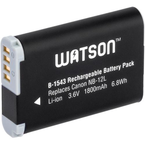 Watson NB-12L Lithium-Ion Battery Pack (3.6V, 1800mAh) B-1543