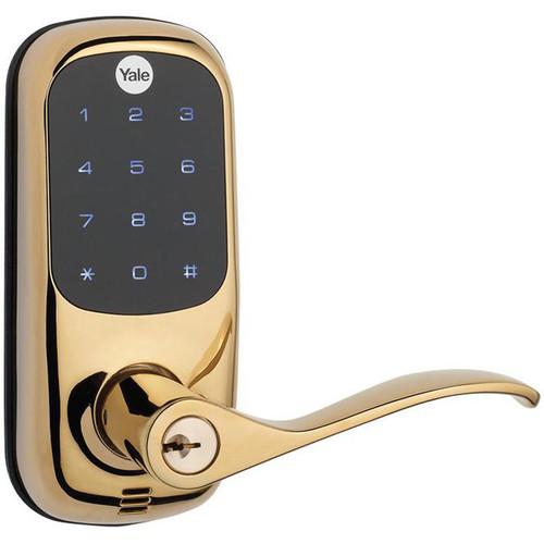 Yale YRL220 Keyless Entry Touchscreen Lever Lock YRL220-NR-605, Yale, YRL220, Keyless, Entry, Touchscreen, Lever, Lock, YRL220-NR-605
