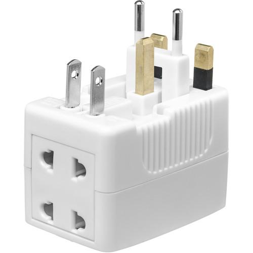 Yubi Power Three-in-One Adapter Plug with Three Universal TH253