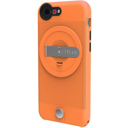 Ztylus Lite Case for iPhone 6 (Orange) with Revolver 4-in-1 Lens