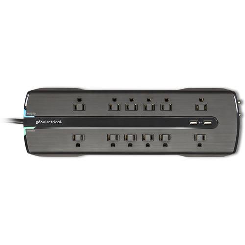 360 Electrical Producer3.4 12-Outlet Surge Protector 360340, 360, Electrical, Producer3.4, 12-Outlet, Surge, Protector, 360340,