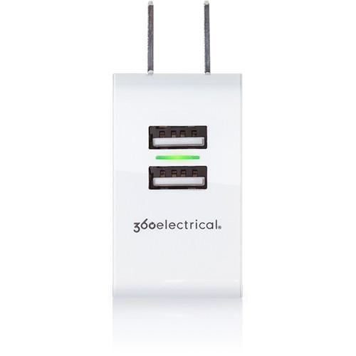 360 Electrical QuickCharge4.2 Dual-Port USB Wall Charger 36029